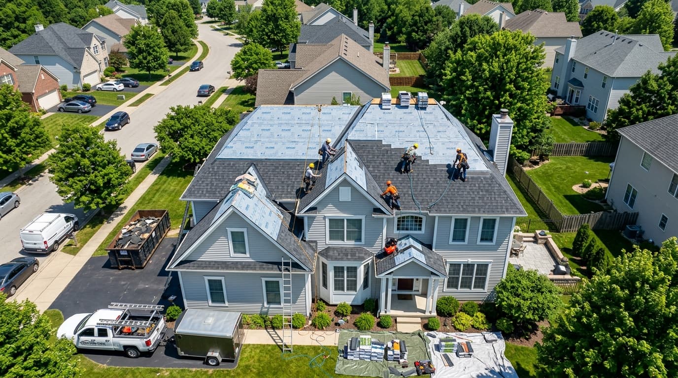 Full Roof Tear-Off and Replacement