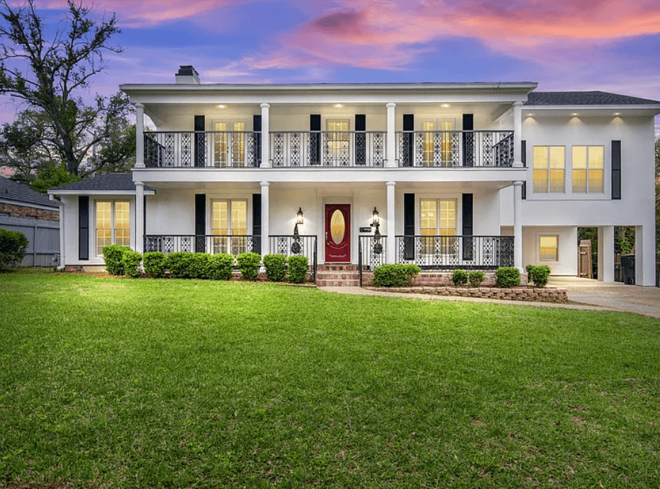 Storm Damage Replacement — Plantation Home Slate Shingles